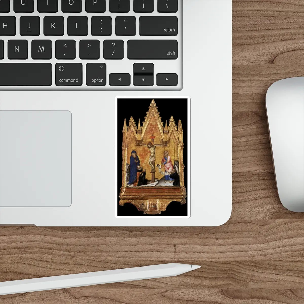 SKU:19465231855608869964 Sticker types:White Shape:Die-Cut Sizes:4" × 4"