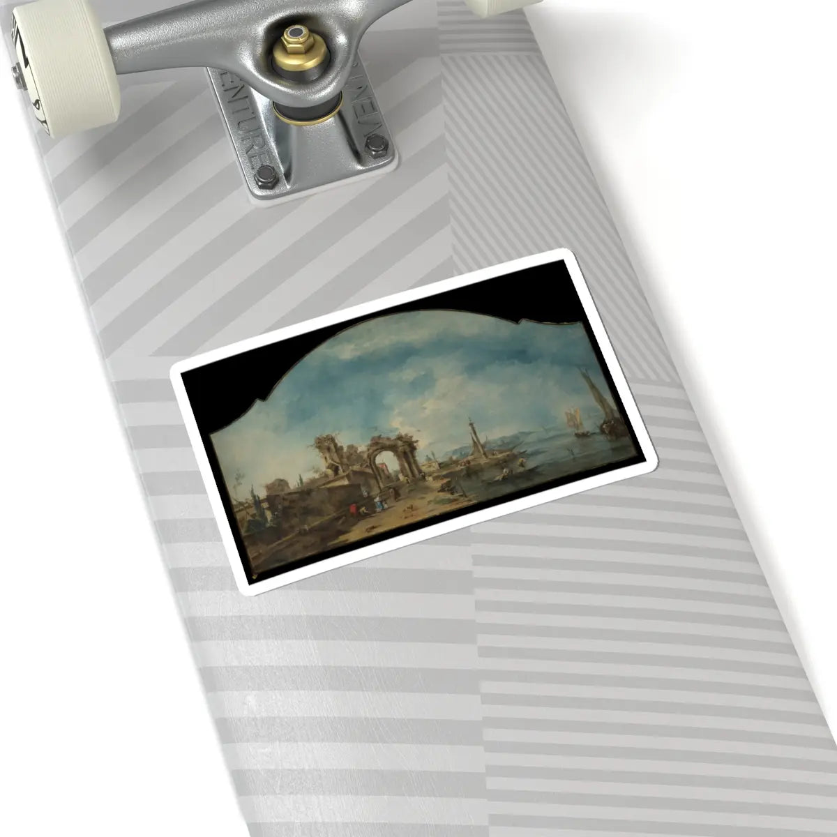 SKU:TSS-STICK-FRNGRD-6X6-1N106 Sizes:6" × 6" Types:White