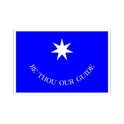 Francis Leopold McClintocks sledge flag 1852-1854 (Ireland) STICKER Vinyl Kiss-Cut Decal 2 Inch White - The Sticker Space