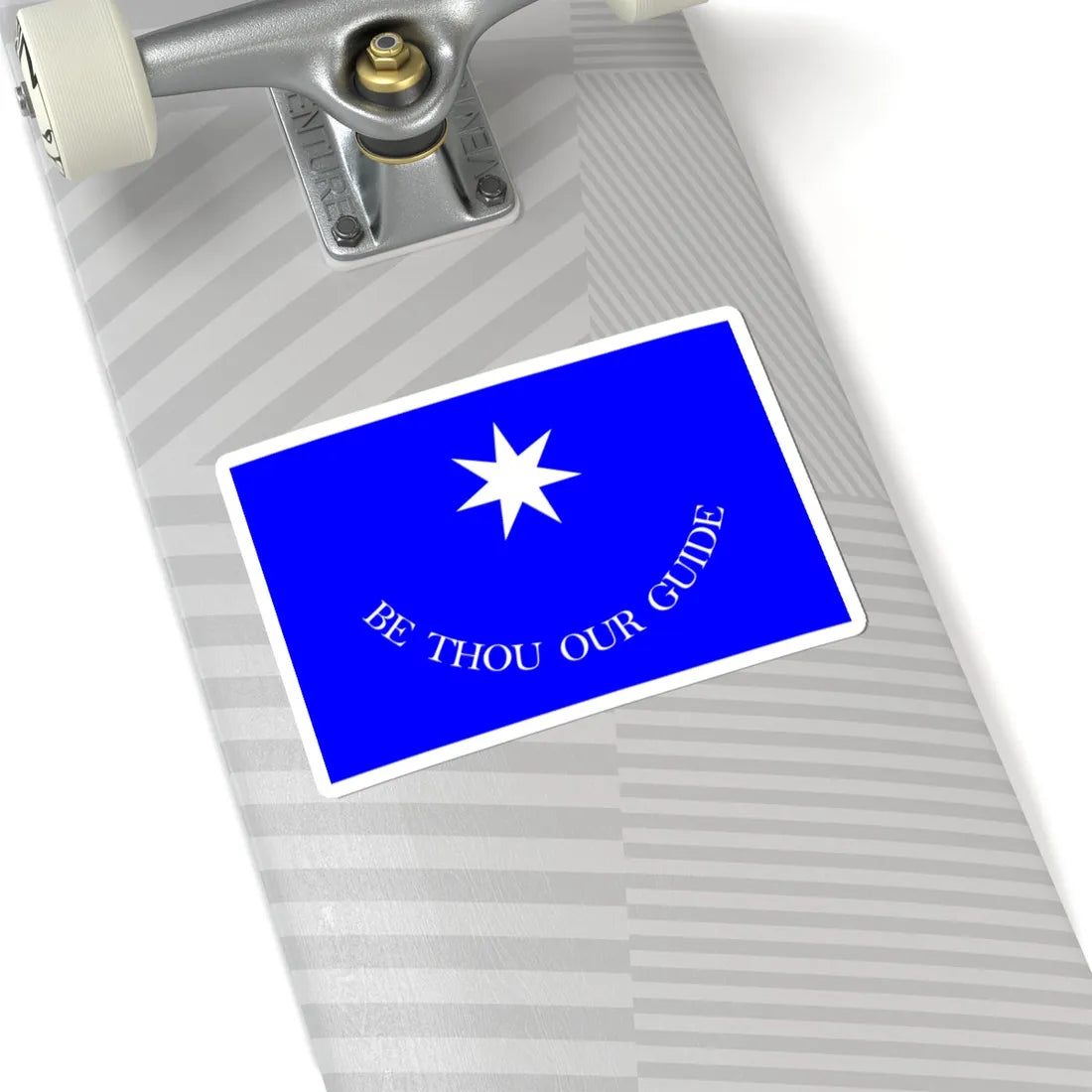 Francis Leopold McClintocks sledge flag 1852-1854 (Ireland) STICKER Vinyl Kiss-Cut Decal - The Sticker Space