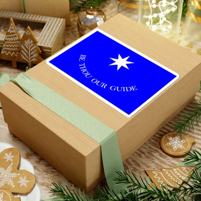 Francis Leopold McClintocks sledge flag 1852-1854 (Ireland) STICKER Vinyl Kiss-Cut Decal - The Sticker Space