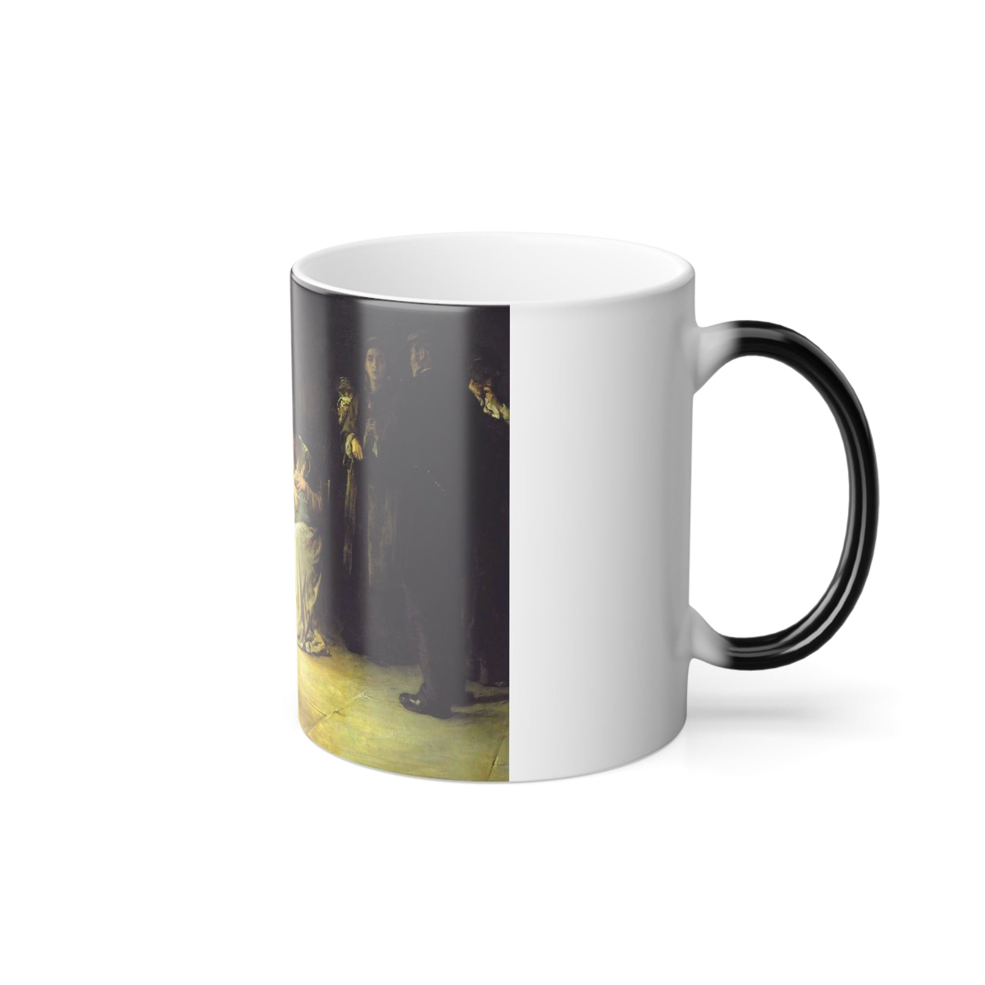 Francis Montague Holl (1845-1888) Newgate - Committed for Trial - 1878 - Color Changing Mug 11oz-11oz-The Sticker Space