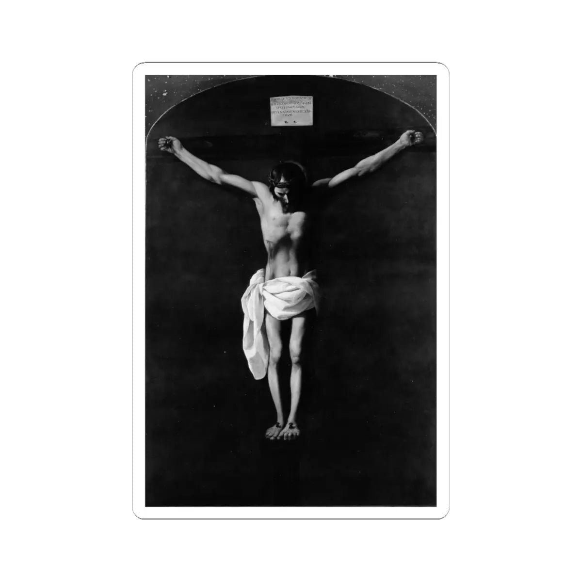 SKU:TSS-STICK-FRND-6X6-5 Sizes:6" × 6" Types:White