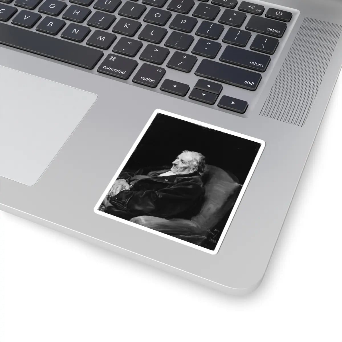 SKU:TSS-STICK-FRNDMN-3X3-1N117 Sizes:3" × 3" Types:White