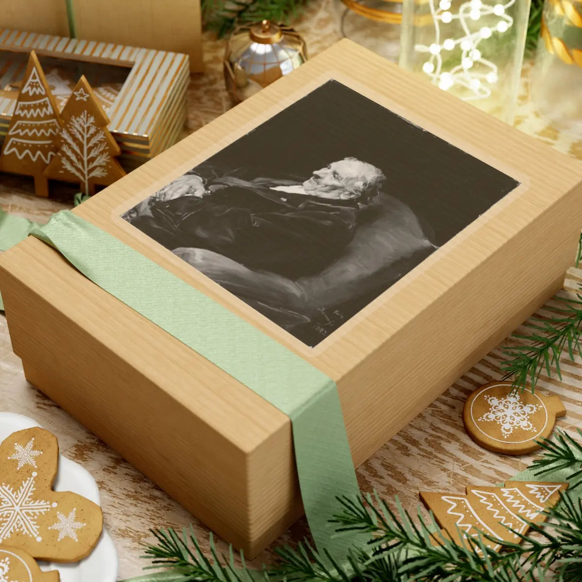 SKU:TSS-STICK-FRNDMN-6X6 Sizes:6" × 6" Types:Transparent