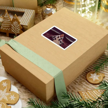 Frank Howell, Distant Mountains (Native Americans in Art) STICKER Vinyl Kiss-Cut Decal - The Sticker Space