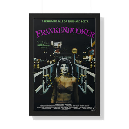 FRANKENHOOKER 1990 - Framed Movie Poster-20" x 30"-The Sticker Space