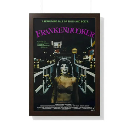 FRANKENHOOKER 1990 - Framed Movie Poster - The Sticker Space