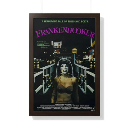 FRANKENHOOKER 1990 - Framed Movie Poster - The Sticker Space