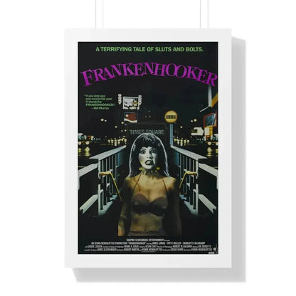FRANKENHOOKER 1990 - Framed Movie Poster - The Sticker Space