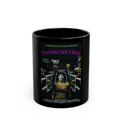 FRANKENHOOKER 1990 Movie Poster - Black Coffee Mug-11oz-The Sticker Space