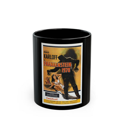 FRANKENSTEIN 1970 (2) 1958 Movie Poster - Black Coffee Mug-11oz-The Sticker Space