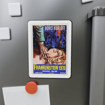 FRANKENSTEIN 1970 (ITALIAN) 1958 Movie Poster - Die-Cut Magnet-The Sticker Space