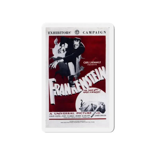 FRANKENSTEIN (2) 1931 Movie Poster - Refrigerator Magnet 4 Inch - The Sticker Space