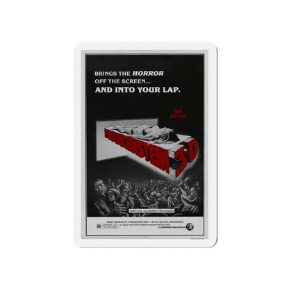 FRANKENSTEIN 3-D 1973 Movie Poster - Refrigerator Magnet - The Sticker Space