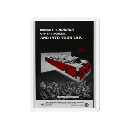 FRANKENSTEIN 3-D 1973 Movie Poster - Refrigerator Magnet - The Sticker Space