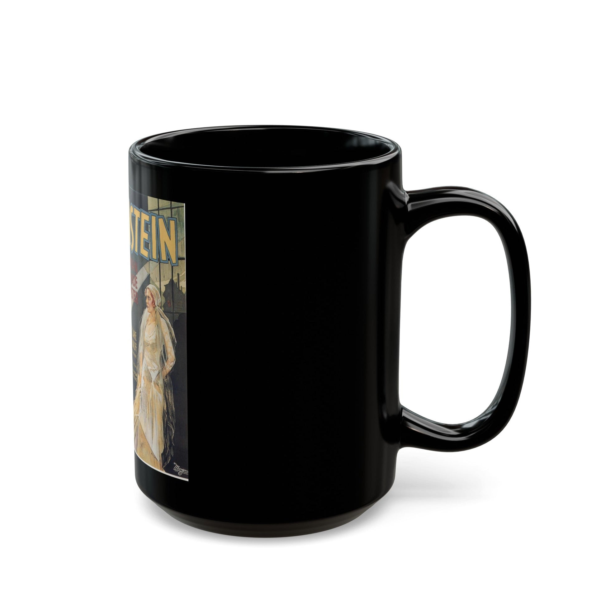 FRANKENSTEIN (4) 1931 Movie Poster - Black Coffee Mug-The Sticker Space