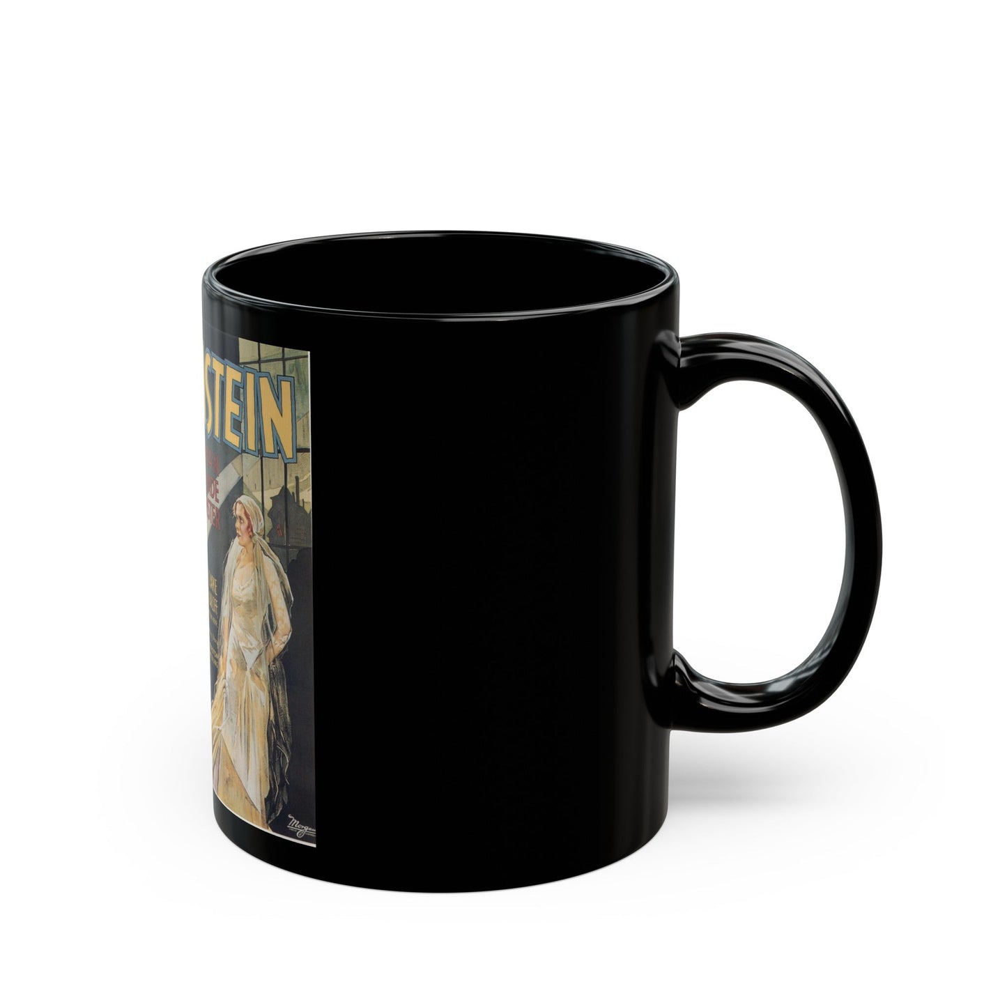 FRANKENSTEIN (4) 1931 Movie Poster - Black Coffee Mug-The Sticker Space