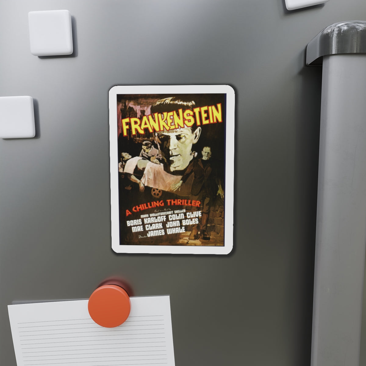 FRANKENSTEIN (5) 1931 Movie Poster - Die-Cut Magnet-The Sticker Space