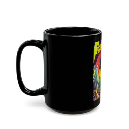 FRANKENSTEIN (ADVANCE) Movie Poster - Black Coffee Mug-The Sticker Space