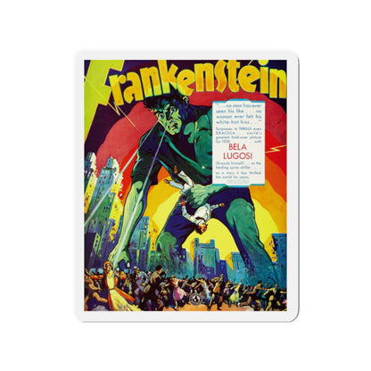 FRANKENSTEIN (ADVANCE) Movie Poster - Die-Cut Magnet-2" x 2"-The Sticker Space