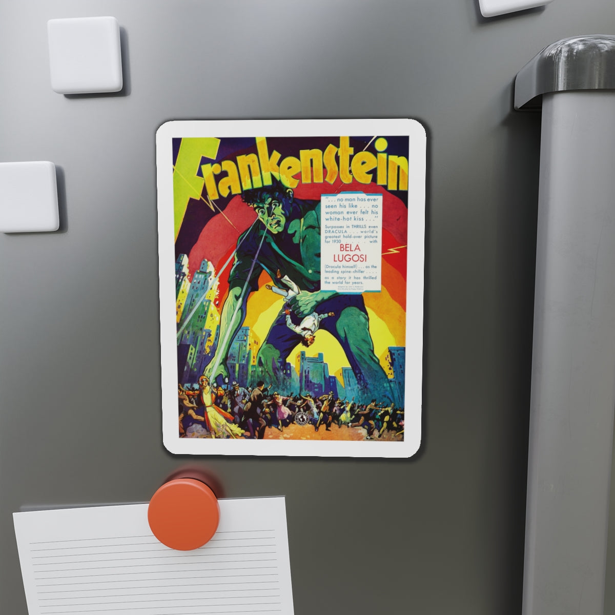 FRANKENSTEIN (ADVANCE) Movie Poster - Die-Cut Magnet-The Sticker Space