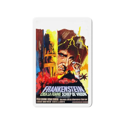 FRANKENSTEIN CREATED WOMAN (BELGIAN) 1967 Movie Poster - Refrigerator Magnet - The Sticker Space