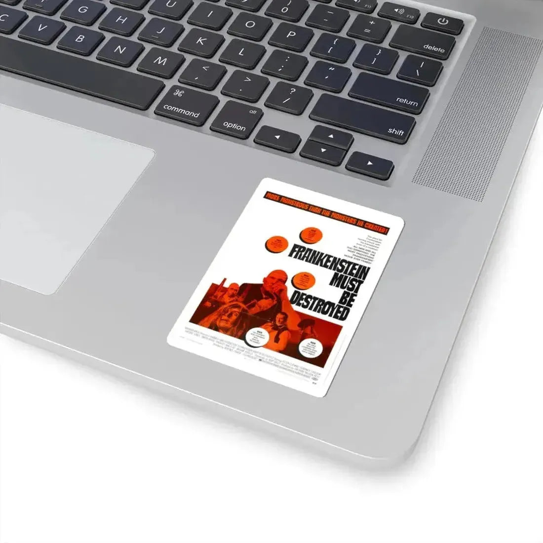 Frankenstein Must Be Destroyed 1970 Movie Poster - STICKER Vinyl Kiss-Cut Decal - The Sticker Space