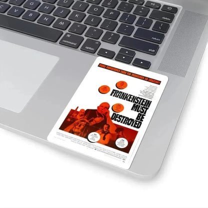 Frankenstein Must Be Destroyed 1970 Movie Poster - STICKER Vinyl Kiss-Cut Decal - The Sticker Space