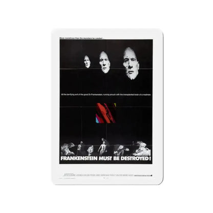 FRANKENSTEIN MUST BE DESTROYED (2) 1969 Movie Poster - Refrigerator Magnet - The Sticker Space