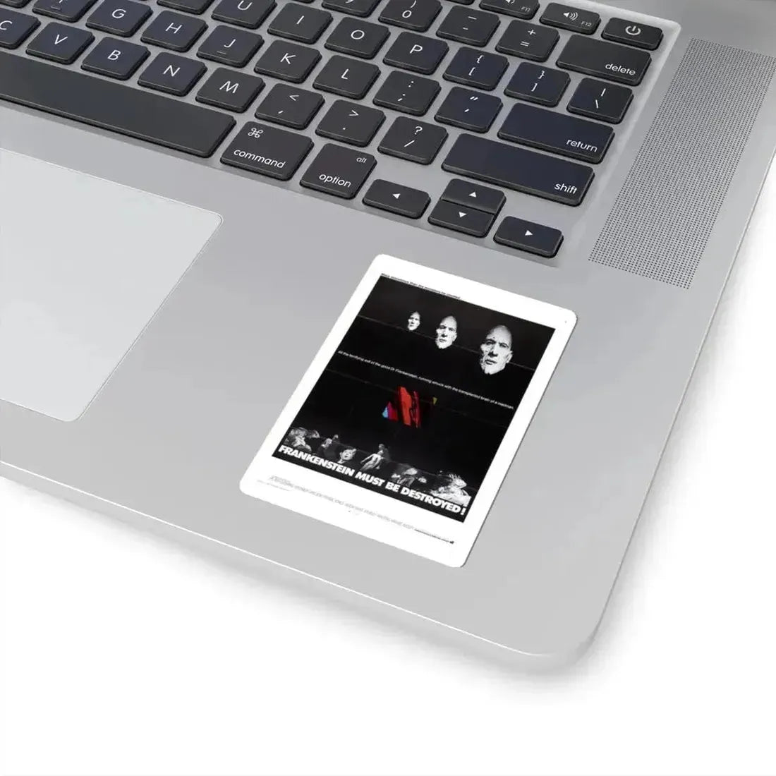 FRANKENSTEIN MUST BE DESTROYED (2) 1969 Movie Poster - STICKER Vinyl Kiss-Cut Decal - The Sticker Space