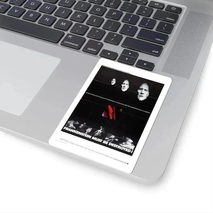 FRANKENSTEIN MUST BE DESTROYED (2) 1969 Movie Poster - STICKER Vinyl Kiss-Cut Decal - The Sticker Space