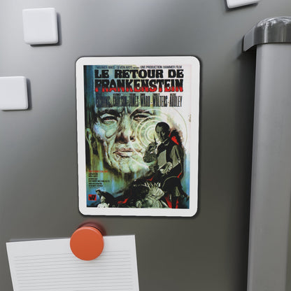 FRANKENSTEIN MUST BE DESTROYED (FRENCH) 1969 Movie Poster - Die-Cut Magnet-The Sticker Space