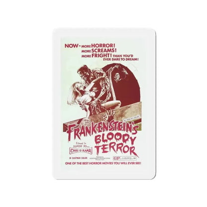 FRANKENSTEIN'S BLOODY TERROR 1968 Movie Poster - Refrigerator Magnet - The Sticker Space