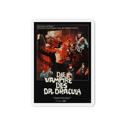 FRANKENSTEIN'S BLOODY TERROR (GERMAN) 1968 Movie Poster - Refrigerator Magnet - The Sticker Space