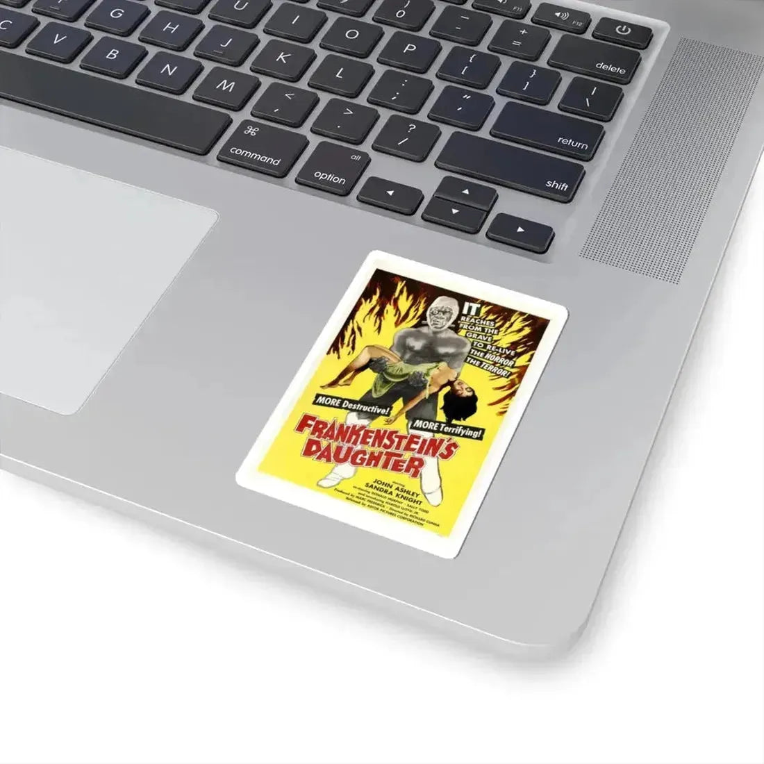 FRANKENSTEIN'S DAUGHTER 1958 Movie Poster - STICKER Vinyl Kiss-Cut Decal - The Sticker Space