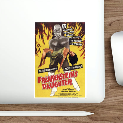 Frankensteins Daughter 1958 Movie Poster STICKER Vinyl Die-Cut Decal-The Sticker Space