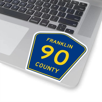 Franklin County Route 90 AR (Arkansas) (Road Sign) STICKER Vinyl Kiss-Cut Decal - The Sticker Space