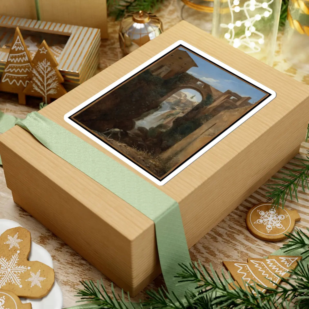 SKU:TSS-STICK-FRNMRS-6X6-2 Sizes:6" × 6" Types:White