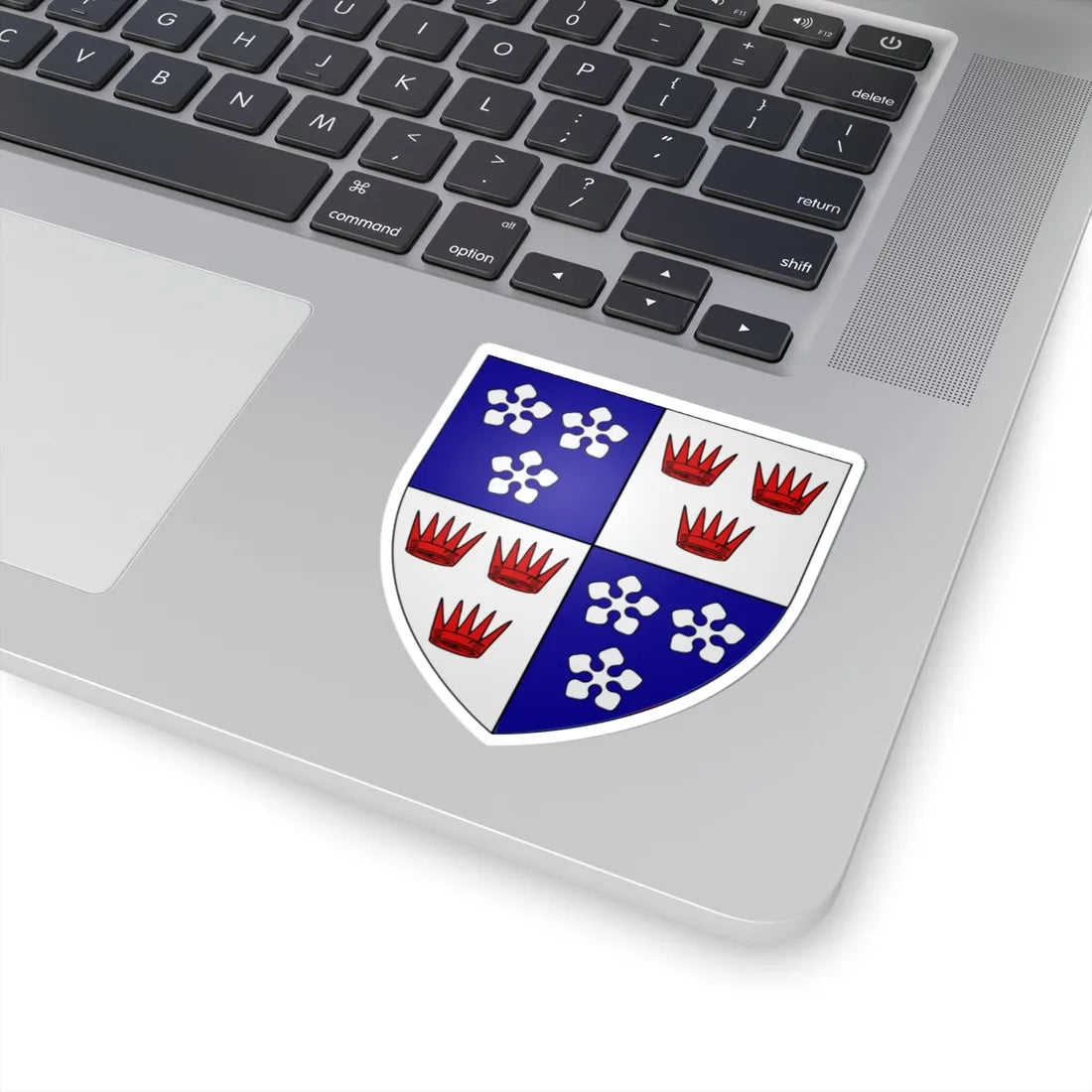 Fraser of lovat arms (Scotland) (Coat of Arms) STICKER Vinyl Kiss-Cut Decal - The Sticker Space