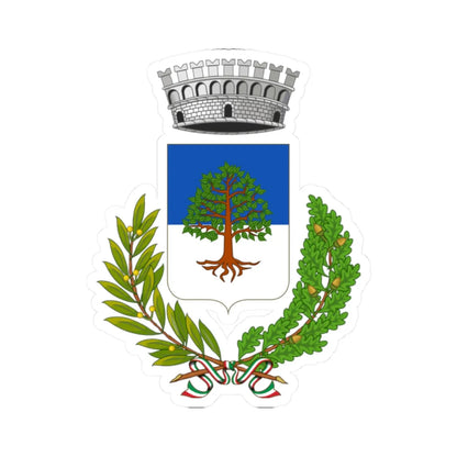 Frassino Italia-Stemma (Italy) (Coat of Arms) STICKER Vinyl Kiss-Cut Decal 2 Inch White - The Sticker Space