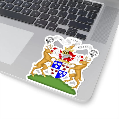 Fraster of Lovat Achievement (Scotland) (Coat of Arms) STICKER Vinyl Kiss-Cut Decal - The Sticker Space