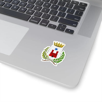 Fratta Polesine-Stemma (Italy) (Coat of Arms) STICKER Vinyl Kiss-Cut Decal - The Sticker Space
