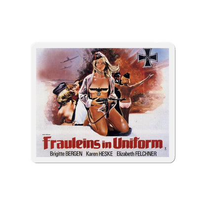 FRAULEINS IN UNIFORM (EINE ARMEE GRETCHEN) Movie Poster - Die-Cut Magnet-6 × 6"-The Sticker Space