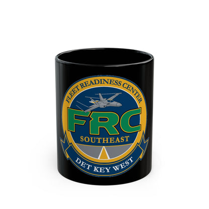 FRC DET Key West Fleet Readiness Center (U.S. Navy) Black Coffee Mug-11oz-The Sticker Space