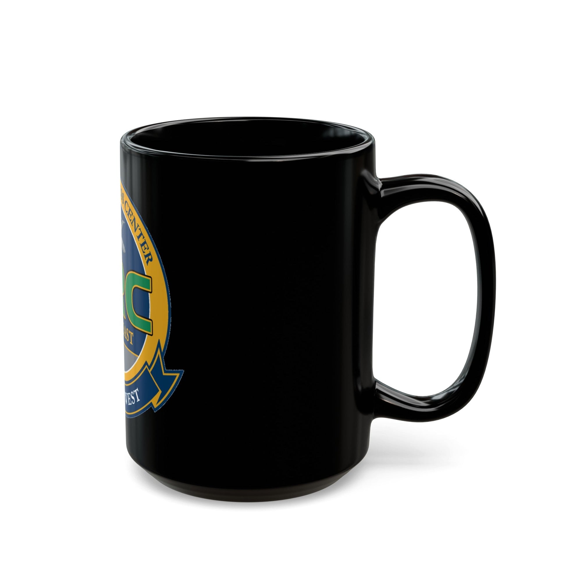 FRC DET Key West Fleet Readiness Center (U.S. Navy) Black Coffee Mug-The Sticker Space