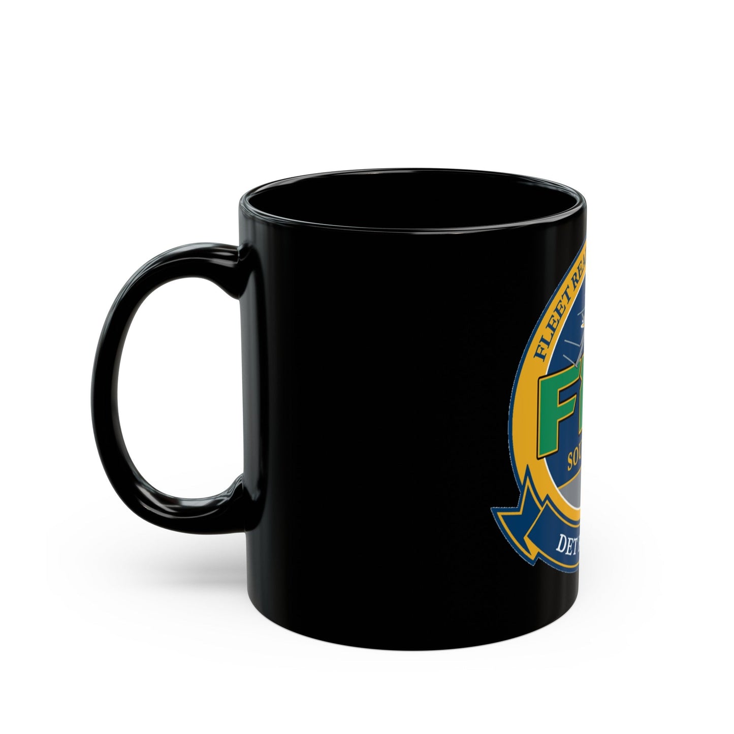 FRC DET Key West Fleet Readiness Center (U.S. Navy) Black Coffee Mug-The Sticker Space