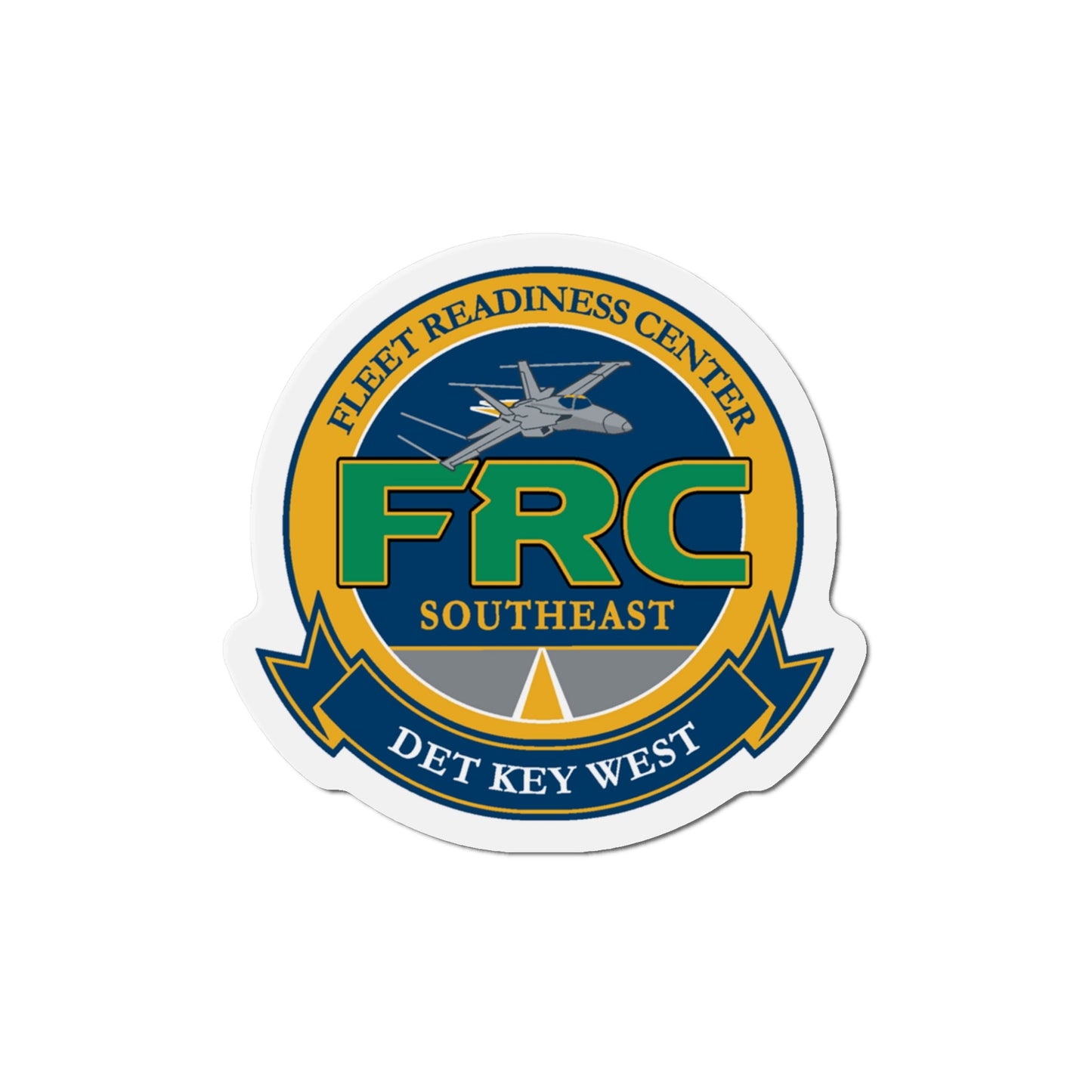 FRC DET Key West Fleet Readiness Center (U.S. Navy) Die-Cut Magnet-5" x 5"-The Sticker Space