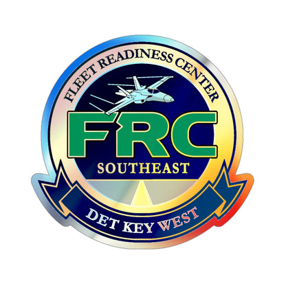 FRC DET Key West Fleet Readiness Center (U.S. Navy) Holographic STICKER Die-Cut Vinyl Decal-3 Inch-The Sticker Space