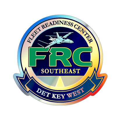 FRC DET Key West Fleet Readiness Center (U.S. Navy) Holographic STICKER Die-Cut Vinyl Decal-4 Inch-The Sticker Space